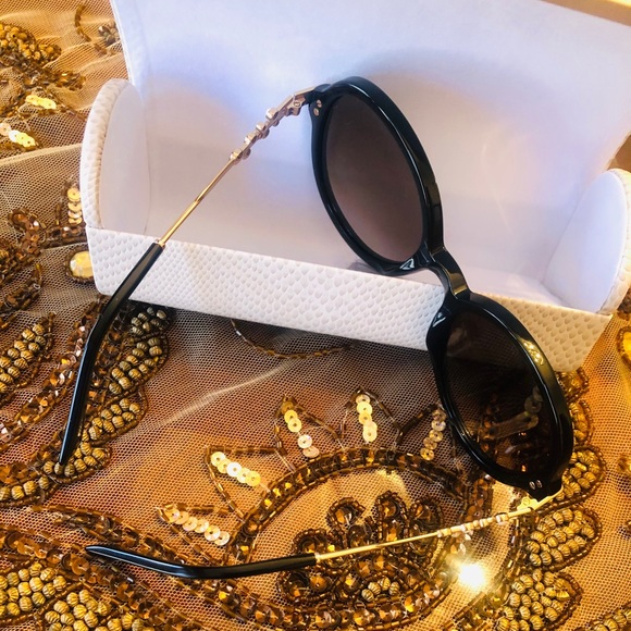 Jimmy Choo Adria 55mm Embellished Sunglasses. New. - Picture 8 of 16